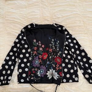 CHICO’S Reversible Windbreaker (Chico’s Size 1)